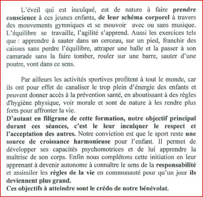 objectif